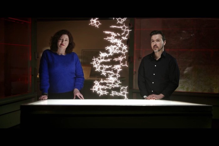 Lead geneticist Turi King (left) and senior historical consultant Alex J Kay Lead geneticist Turi King (left) and senior historical consultant Alex J Kay