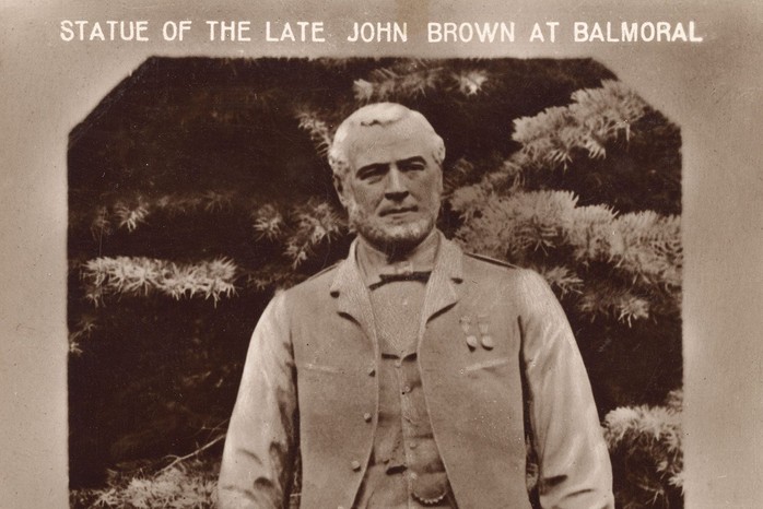 A statue of John Brown at Balmoral. “The revelation that the queen chose the son of a Scottish crofter as her second husband, and potentially had a child with him, would have rocked Victorian society like a nuclear explosion,” writes Fern Riddell (Image by Mary Evans) A statue showing an man with white hair, dressed in a jacket and kilt