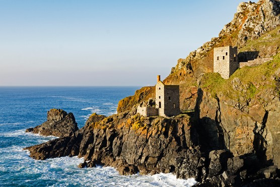 The engine houses of Botallack mine in Cornwall