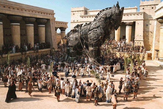 The Trojan Horse – seen in the 2004 film Troy
