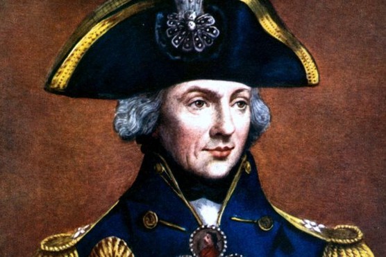 A portrait of Horatio Nelson, 1st Viscount Nelson, English naval commander. One of Britain's greatest military figures, Admiral Nelson (1758-1805) was the victor at a number of naval battles in the Napoleonic Wars, most famously, Trafalgar (1805) where he was fatally wounded. (Photo by Getty images)