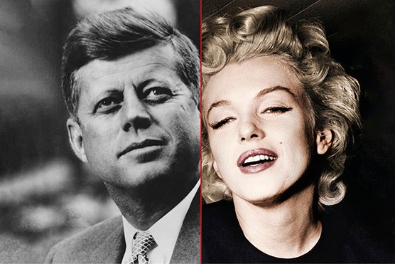 JFK and Marilyn Monroe