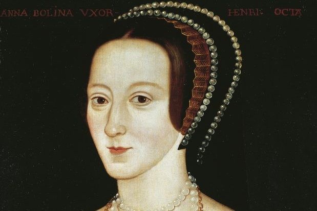 A portrait of Anne Boleyn. (Photo by DeAgostini/Getty Images) Painting of Anne Boleyn