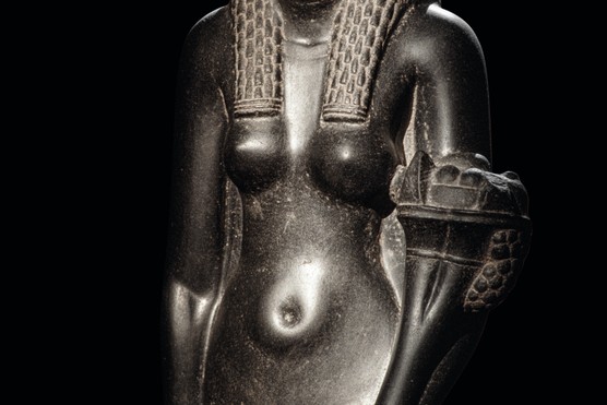 Cleopatra VII and cornucopia, 51-30 BC (basalt)