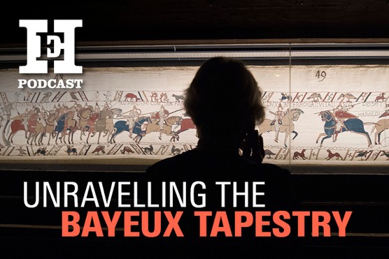 Unravelling the Bayeux Tapestry HistoryExtra podcast series title card
