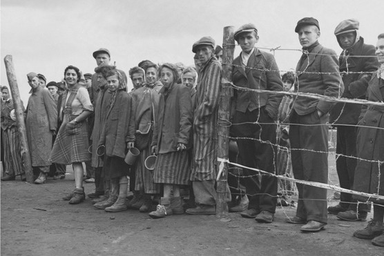 Prisoners at Bergen-Belsen
