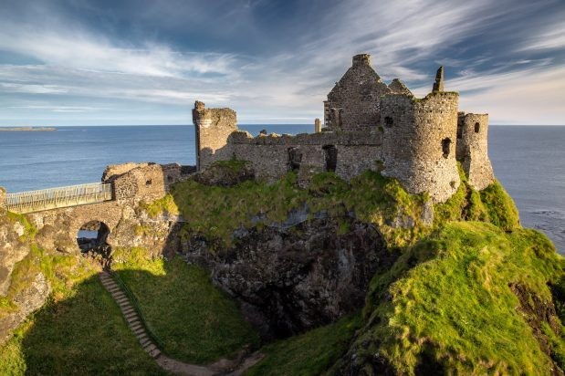 Dunluce Castle ruins