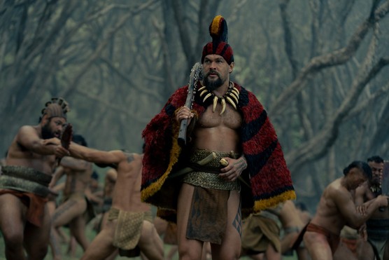 Jason Momoa as Ka'iana in Apple TV+ drama Chief of War (Photo via Apple TV+)