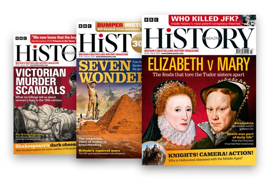 BBC History Magazine covers