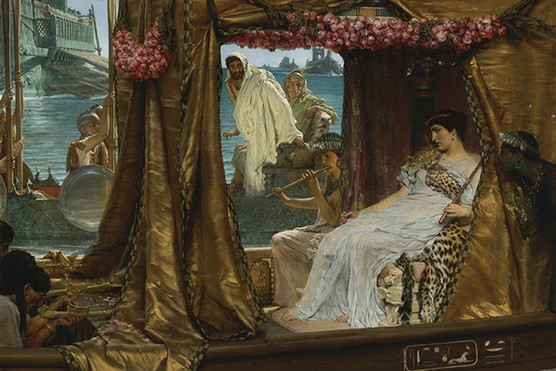 Antony and Cleopatra meet for the first time
