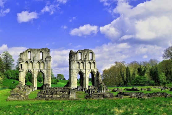 The ruins of the once magnificent Roche Abbey in the South Yorkshire countryside. (Image by Getty Images) The ruins of the once magnificent Roche Abbey