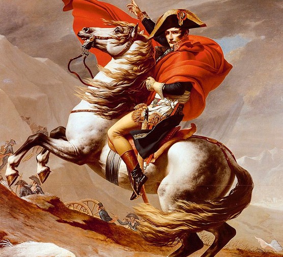 An early 19th-century painting of Napoleon Bonaparte