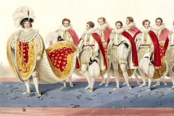 Napoleon is little seen in Apple TV+ drama Carême, with a greater presence given to Empress Joséphine (Maud Wyler) (Photo via Apple TV+) A woman in period dress sits on a couch