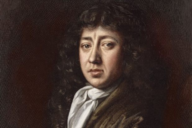 A portrait of Samuel Pepys