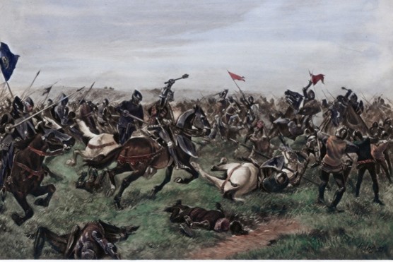 'Battle of Agincourt', 25 October 1415.