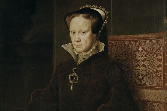 Portrait of Mary I of England, 1554. Artist: Mor, Antonis (Anthonis) (c. 1517-1577)