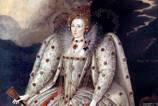 The portrait of Queen Elizabeth I known as the Ditchley portrait