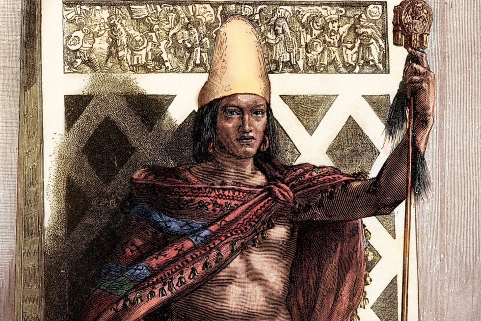 Emperor Moctezuma Emperor Moctezuma II, ruler of the Aztec Empire at the height of its power. His reign oversaw a flourishing capital at Tenochtitlan and an expansive tribute system, but it ended abruptly with the arrival of Spanish conquistadors in 1519.