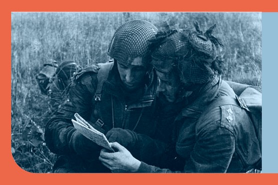 Members of a British parachute regiment consult their maps during a training exercise just weeks before D-Day. Training was intensive – and dangerous. (Photo by Haywood Magee/Picture Post /Hulton Archive/Getty Images) Members of a British parachute regiment consult their maps during a training exercise just weeks before D-Day. Training was intensive – and dangerous. (Photo by Haywood Magee/Picture Post /Hulton Archive/Getty Images)