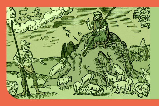 An illustration of Edmund Spenser’s poetic work ‘The Shepheardes Calender’. (Photo by Culture Club/Contributor/Getty Images)