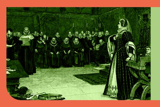 Mary, Queen of Scots during her trial at Fotheringhay Castle – where she was also executed for her alleged role in the Babington Plot (Photo by Culture Club/Getty Images) Mary, Queen of Scots during her trial at Fotheringhay Castle – where she was also executed for her alleged role in the Babington Plot (Photo by Culture Club/Getty Images)