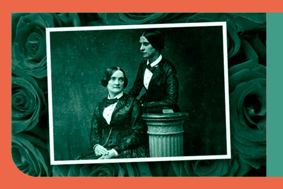 American actress Charlotte Cushman and Matilda Hayes. (Image by Alamy)