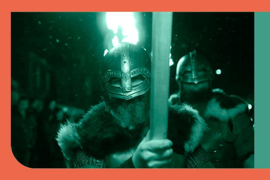 What began as small raids on British coastal towns soon developed into all-out war, as a Great Viking Army arrived with a very different aim: to conquer (Photo credit: ANDY BUCHANAN/AFP via Getty Images)