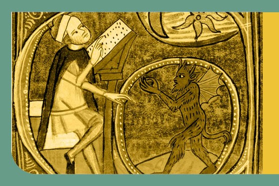 The dark side: A man summons demons in a 14th-century English encyclopaedia. "Some educated men were determined to contact the spirit world – and took great risks to do so," writes Catherine Rider. (Photo by Bridgeman) The dark side: A man summons demons in a 14th-century English encyclopaedia. "Some educated men were determined to contact the spirit world – and took great risks to do so," writes Catherine Rider. (Photo by Bridgeman)