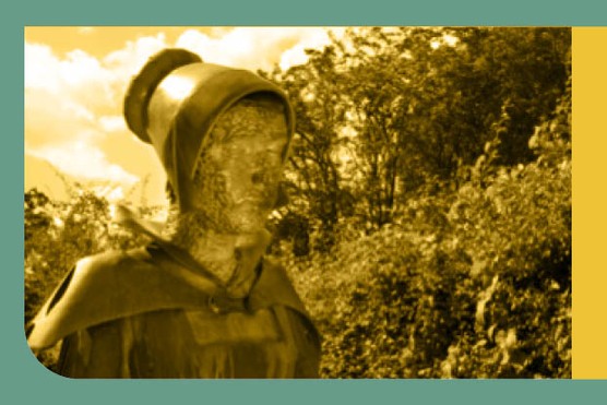 A statue of Alice Nutter, one of the 1612 Pendle Witches. The statue is in her home village on Blacko Bar Road, Roughlee. (Image by Alamy)K3 Pendle A statue of Alice Nutter, one of the 1612 Pendle Witches. The statue is in her home village on Blacko Bar Road, Roughlee. (Image by Alamy)