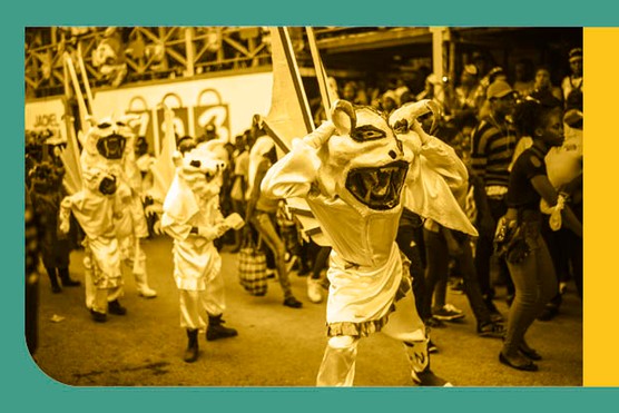Haitians celebrate Kanaval, which takes place in the run-up to Lent. Later, over Easter, Haitian secret societies will use brooms to ‘sweep up’ zonbi spirits. (Photo by Jessica Obert/SOPA Images/LightRocket via Getty Images) Haitians celebrate Kanaval, which takes place in the run-up to Lent. Later, over Easter, Haitian secret societies will use brooms to ‘sweep up’ zonbi spirits. (Photo by Jessica Obert/SOPA Images/LightRocket via Getty Images)