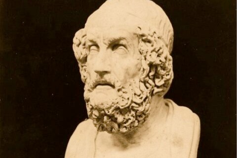 Bust of Homer c850 BC. (Hulton Archive/Getty Images)