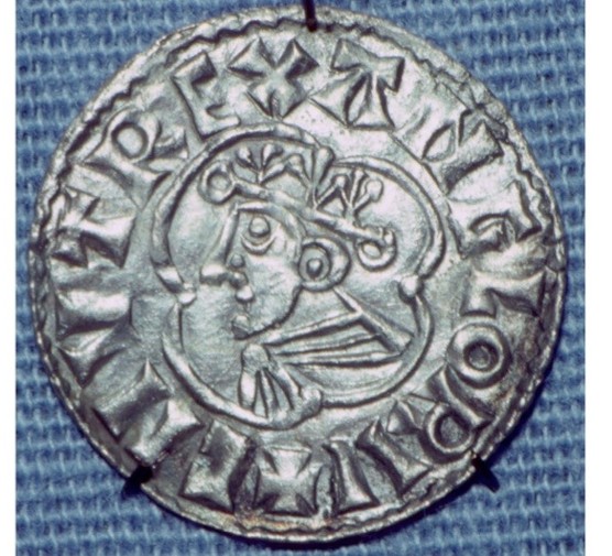 Silver penny of Cnut