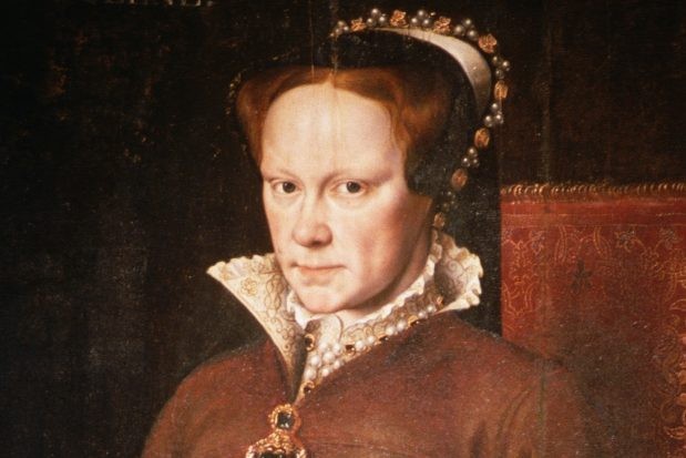 A 17th century Dutch portrait of Queen Mary I of England (1516-1558), eldest daughter of Henry VIII. She was nicknamed "Bloody Mary" for her persecution of English Protestants. The painting hangs in the Dutch Room of the Gardner Museum in Boston. | Located in: Isabella Stewart Gardner Museum. (Photo by Kevin Fleming/Corbis/VCG via Getty Images) A 17th century Dutch portrait of Queen Mary I of England (1516-1558), eldest daughter of Henry VIII. She was nicknamed "Bloody Mary" for her persecution of English Protestants. The painting hangs in the Dutch Room of the Gardner Museum in Boston. | Located in: Isabella Stewart Gardner Museum. (Photo by Kevin Fleming/Corbis/VCG via Getty Images)