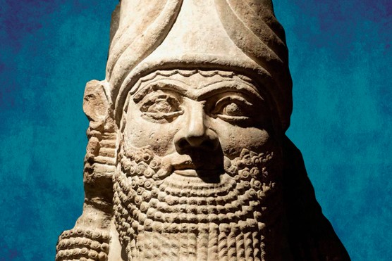 Statue of Mesopotamian king Ashurbanipal