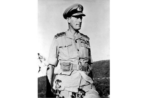 Admiral Lord Louis Mountbatten in Burma, March 1944. (Photo by Roger Viollet/Getty Images)
