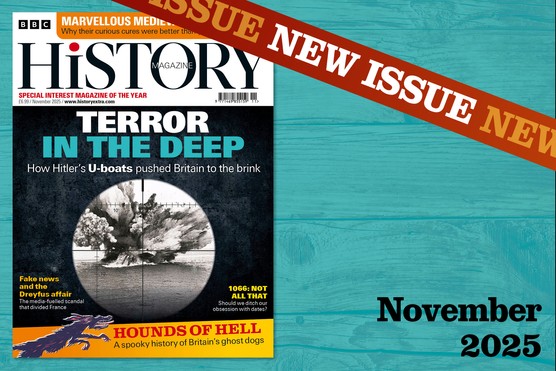 New issue November BBC History Magazine