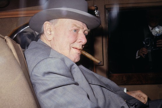 Winston Churchill pictured in July 1964, a few months before his 90th birthday – a milestone that he marked with tears. The prime minister would cry at everything from suffering pets and march-pasts to dying friends and poetry recitals. (Picture by PA Images)