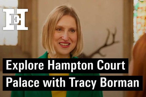 Tracy Borman at Hampton Court Palace Tracy Borman at Hampton Court Palace