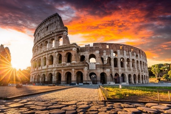 The Colosseum in Rome