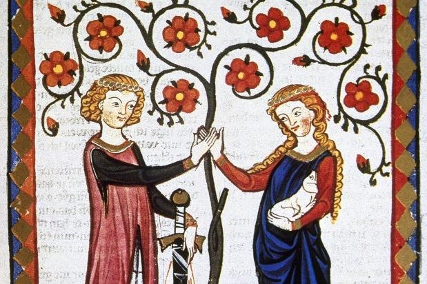 Illustration of a couple