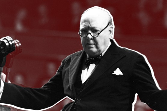 On 27 May 1954, Sir Winston Churchill addresses a meeting of the Women’s Conservative Association. Nearly a decade after leading Britain through the Second World War, the prime minister remained a commanding figure in British politics and public life.