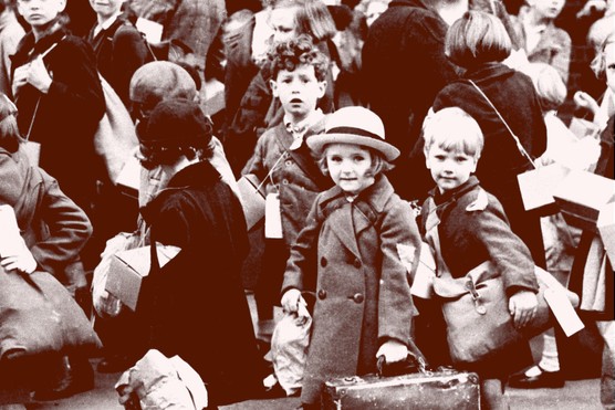 On 31 August 1939, children from Chelsea line up with their belongings, ready to be evacuated from London as war looms. Part of a nationwide effort to move civilians — especially children — to safety, the evacuation began just days before Britain entered the Second World War.